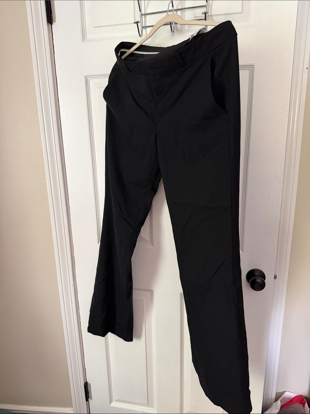 Banana Republic Black Men's Dress Pants - Modern Straight